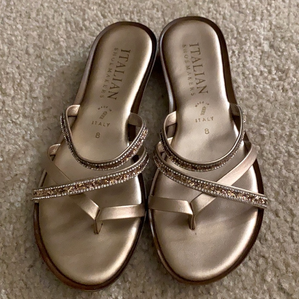 Bling flip flops